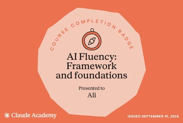 AI Fluency: Framework and foundations