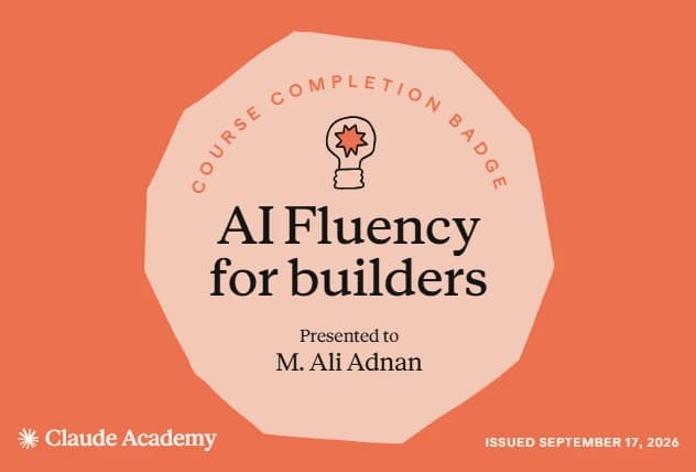 AI Fluency for builders