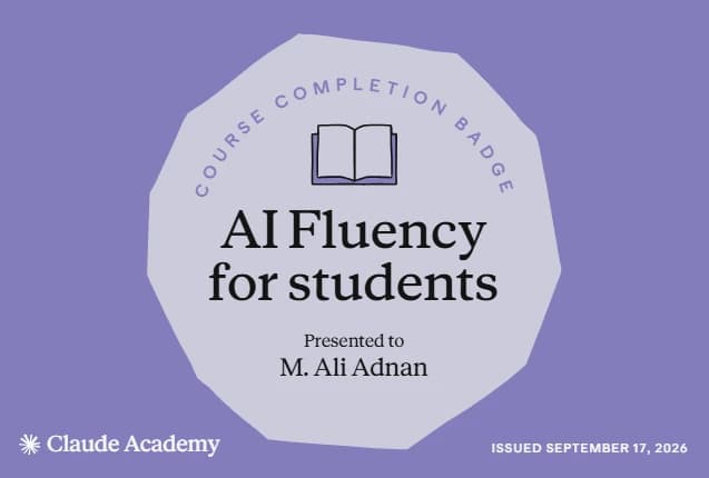 AI Fluency for students